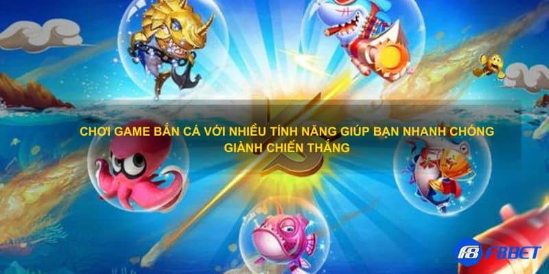 Game bắn cá trực tuyến được nhiều anh em yêu thích 