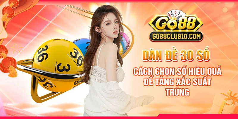 dàn đề 30 số